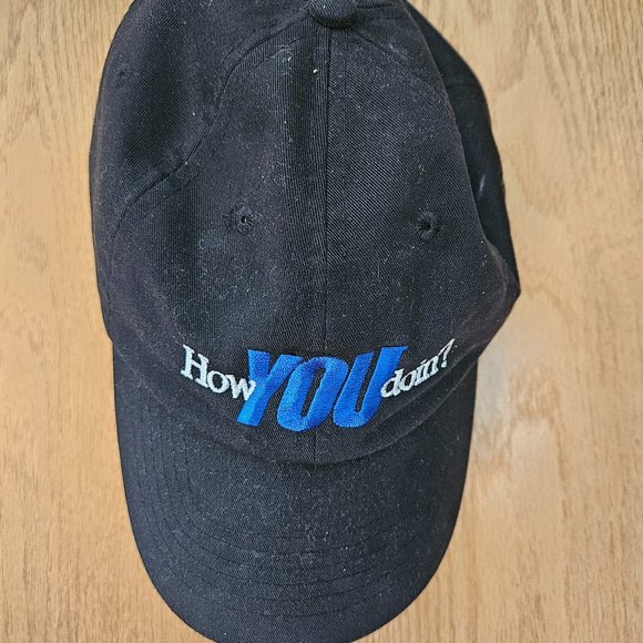 How You Doing Friends Hat Adjustable Strap back Black - Picture 5 of 7